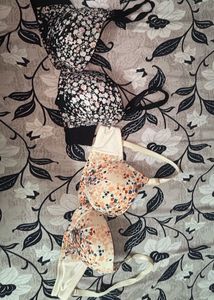 Floral Print wired Bras