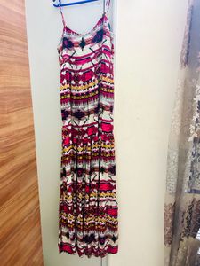 Patterned Maxi Dress