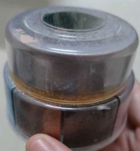 Silver Abstract Decorative Circle