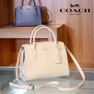 COACH ANDREA CARRYALL SHOULDER BAG WD BOX