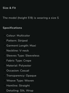 V-Neck Empire Dress