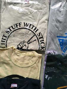 New Pure Cotton Collection T Shirts Full Size Avai