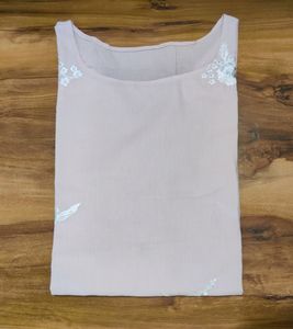 Cotton Pastel Pink Elegant Top