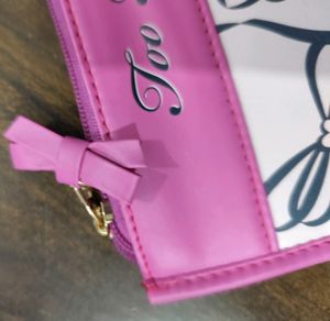 Too Faced Bow Pouch