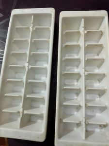 Ice Tray And Ice Cream Stand