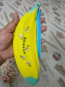 Banana Pencil Case &amp; Jute Craft Cord Set