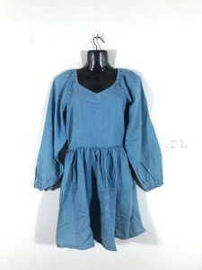 Blue A-Line Dress (Women’s)