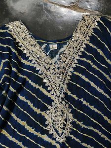 Navy blue kurti