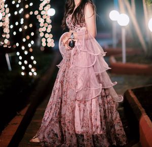 Wedding Outfit | Indo western | Skirt Blouse &amp; dup