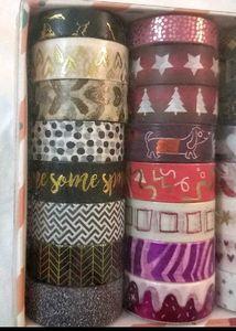 Designer Washi Tapes pack of 24