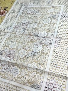 New Floral Textured Table Cover