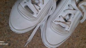 White sneakers