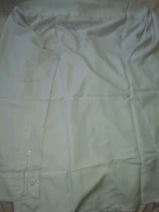 Black Tie , M Size White Shirt