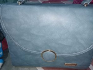 Light Peacock Colour Sling Bag