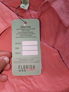 Peach Casual Shirt