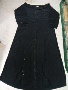 Elegant Black Ethnic Gown