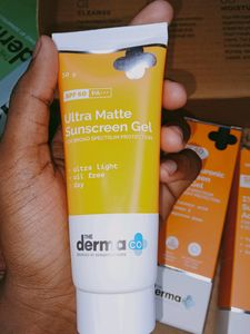 The Dermaco Ultra Matte Sunscreen Gel ......✨