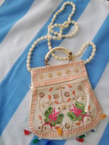 Embroidered Handbag