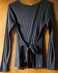 H&amp;M Back Tie Top
