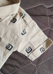 Boys Shirt And Denim Combo Set