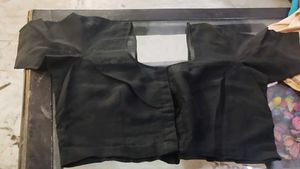 two solid stiched blouse