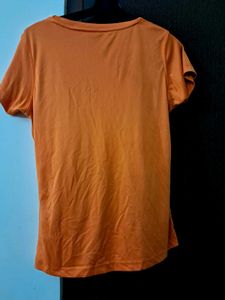 Gym Wear Orange Tshirt