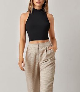 Black Crop Top