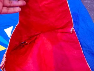 Red Embroidered Blouse Alter Also