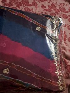 Zari Work Rajputani Saree