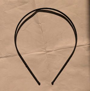 Black Metal Hair Bands (Set of 3) – Stylish