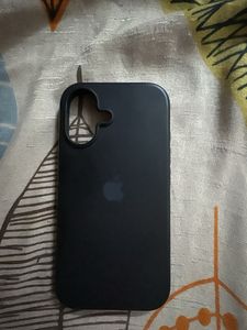 I  Phone 16 Black Cover Silicone
