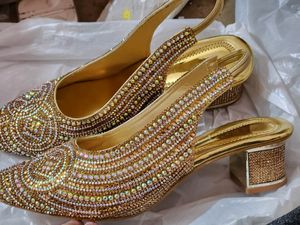 Gold Bridal Footwear