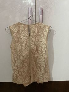 Lace Sleeveless Top