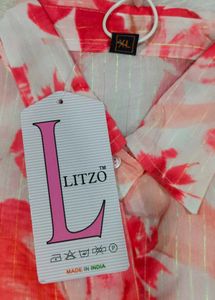 😱BRAND New LITZO Korena Stylish Oversized Shirt😱
