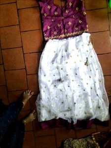 Ethnic Skirt & Top Set