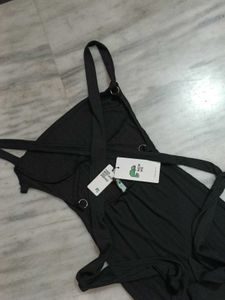 Backless Black Dress Xs