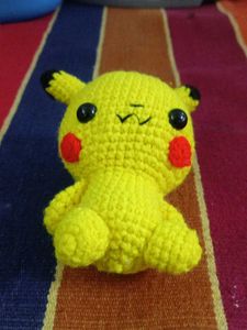 Crochet Pikachu Plushie