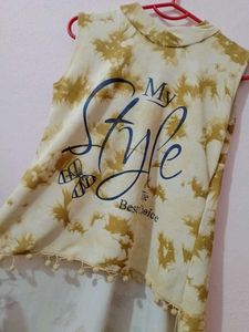 Fashionable High - Low Top