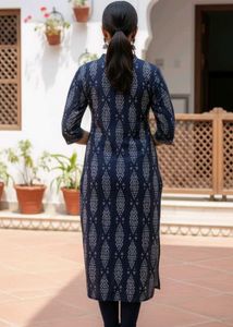 Indigo office wear formal kurta 💕