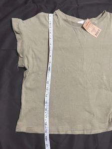 a.7&#39; Olive Green Crew Neck T-Shirt