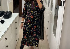Suvasa Floral Print Kurta