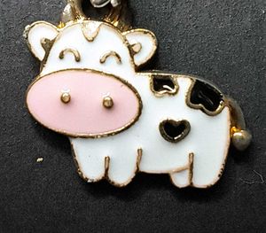 Cow Pendant Necklace