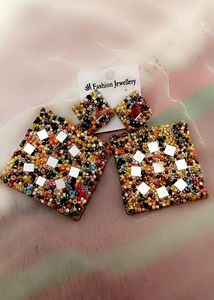 Mdf Board Earring