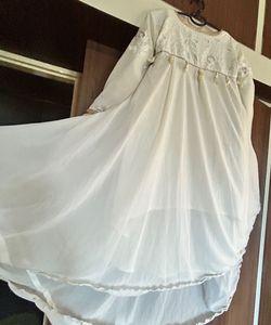 White One Piece Gown