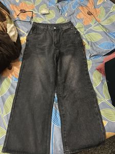 Wide Leg Denim Jeans