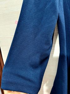 Stylish Blue Cardigan cum Coat