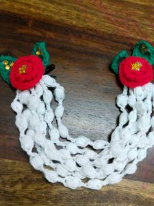 Crochet gajra handmade