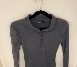 ZARA GREY BODYSUIT- MEDIUM