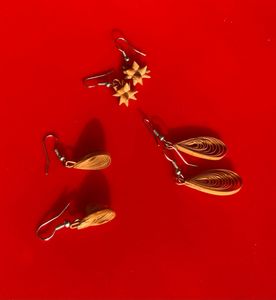 Handmade Bamboo Earrings