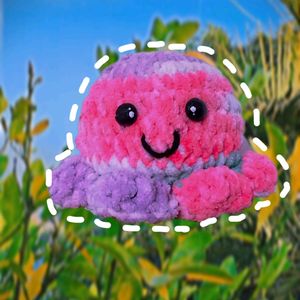 Handmade Crochet Octopus Plushie